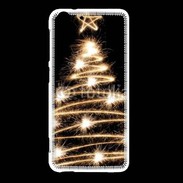 Coque HTC Desire Eye Sapin de noël feu d'artifice