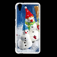 Coque HTC Desire Eye Bonhommes de neige