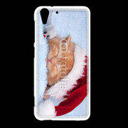 Coque HTC Desire Eye Chaton Noël 2