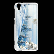 Coque HTC Desire Eye Paysage hiver 