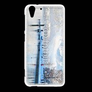 Coque HTC Desire Eye Le Lac d'Annecy en hvier
