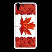 Coque HTC Desire Eye Canada en feuilles
