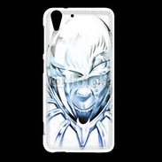 Coque HTC Desire Eye Monstre en dessin bleu