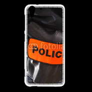 Coque HTC Desire Eye Brassard Police 75