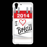 Coque HTC Desire Eye I love Bresil 2014