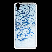 Coque HTC Desire Eye Fond tribal bleu
