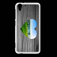 Coque HTC Desire Eye Coeur de nature