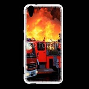 Coque HTC Desire Eye Intervention des pompiers incendie