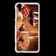 Coque HTC Desire Eye Fromage, charcuterie et vin 2