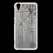 Coque HTC Desire Eye Rose des vents sur fond en bois