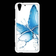 Coque HTC Desire Eye Papillon en eau