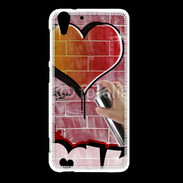 Coque HTC Desire Eye Love graffiti