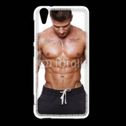 Coque HTC Desire Eye Brun musclé 1