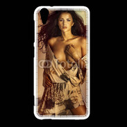 Coque HTC Desire Eye Brune sexy 75