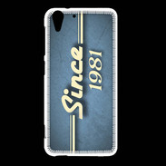 Coque HTC Desire Eye Since 1981 Bleu