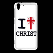 Coque HTC Desire Eye i love Christ