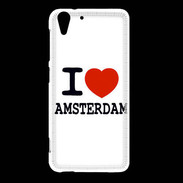Coque HTC Desire Eye I love Amsterdam