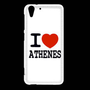 Coque HTC Desire Eye I love Athenes