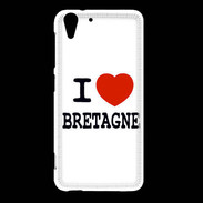 Coque HTC Desire Eye I love Bretagne