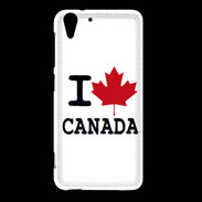 Coque HTC Desire Eye I love Canada 2