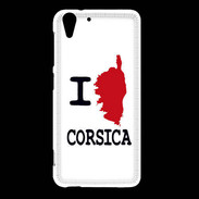 Coque HTC Desire Eye I love Corsica 3