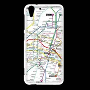 Coque HTC Desire Eye Plan de métro de Paris