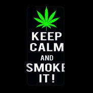 Coque HTC Desire Eye Keep Calm Smoke Noir
