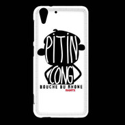 Coque HTC Desire Eye Adishatz Humour Bouche du Rhone