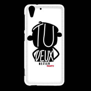 Coque HTC Desire Eye Adishatz Humour Beziers