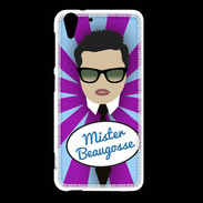 Coque HTC Desire Eye Mister Beau gosse Brun
