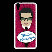 Coque HTC Desire Eye Mister Champagne Brun