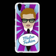 Coque HTC Desire Eye Mister Fashion Roux