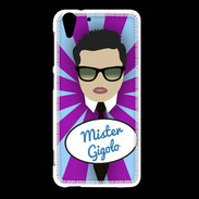 Coque HTC Desire Eye Mister Gigolo Brun