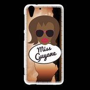 Coque HTC Desire Eye Miss Guyane Black