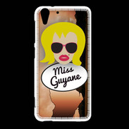 Coque HTC Desire Eye Miss Guyane Blonde