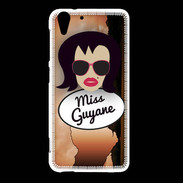 Coque HTC Desire Eye Miss Guyane Brune