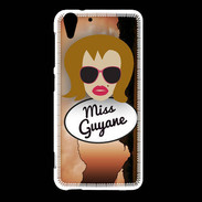 Coque HTC Desire Eye Miss Guyane Rousse