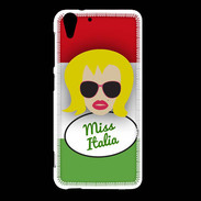 Coque HTC Desire Eye Miss Italie Blonde
