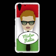 Coque HTC Desire Eye Mister Italie Roux