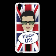 Coque HTC Desire Eye Mister UK Brun