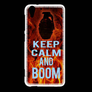 Coque HTC Desire Eye Keep Calm and Grenade