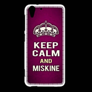 Coque HTC Desire Eye Keep Calm and Miskine Rose