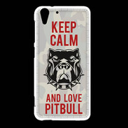Coque HTC Desire Eye Keep calm pitbull 2 ZG