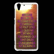 Coque HTC Desire Eye Message codé ZG