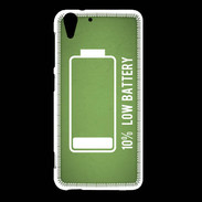 Coque HTC Desire Eye Low Battery vert ZG