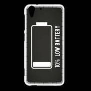 Coque HTC Desire Eye Low Battery noir ZG