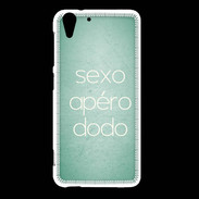 Coque HTC Desire Eye Sexo Apéro Dodo vert ZG
