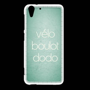 Coque HTC Desire Eye Vélo Boulot Dodo Vert ZG