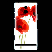 Coque Sony Xperia P Coquelicots en peinture 150