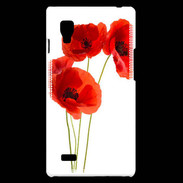 Coque LG Optimus L9 Coquelicots en peinture 150